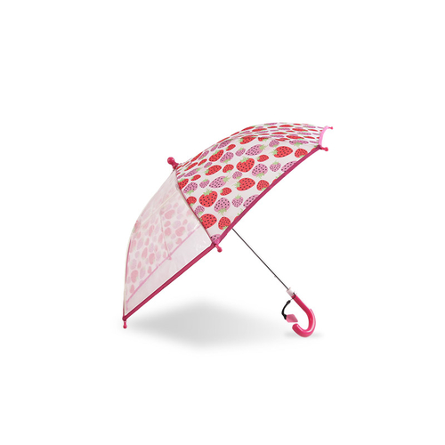 Pink Strawberry Maiden Pongee + POE Paraguas para niños-0E6B0588